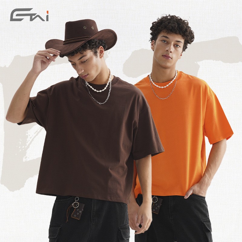 Summer Clothing Pakistan - 여름 남성 의류 핏 반팔 오버사이즈