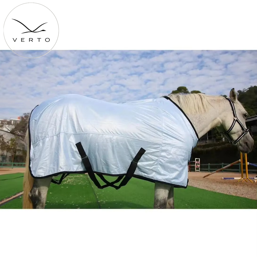 Summer Equestrian Clothing - 메쉬 말 파리 차단 시트 통기성
