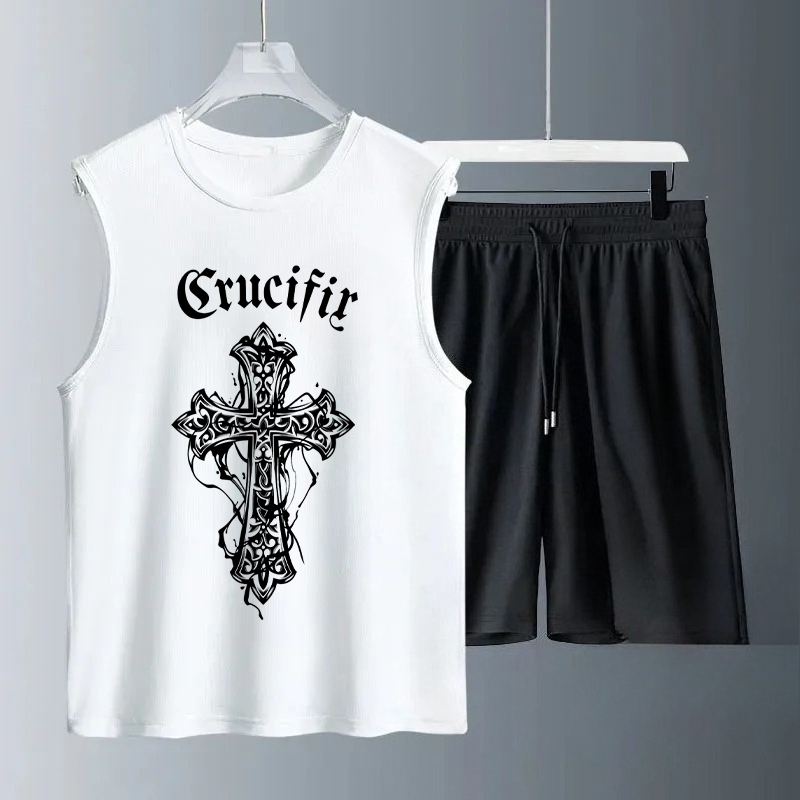 Summer Clothing Us - 남성용 탱크탑 세트 2026 여름 빠른