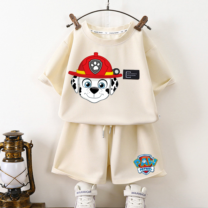 Summer Everest Clothing - Paw Patrols 시리즈 티셔츠 반바지 세트