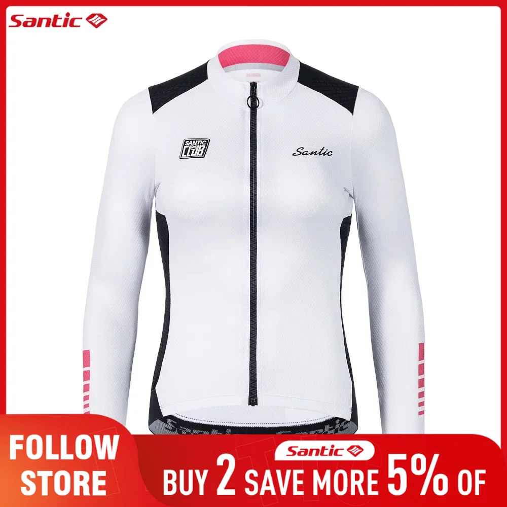 Summer Clothing Outlet - Santic Outlet 여성용 사이클링 저지 여름