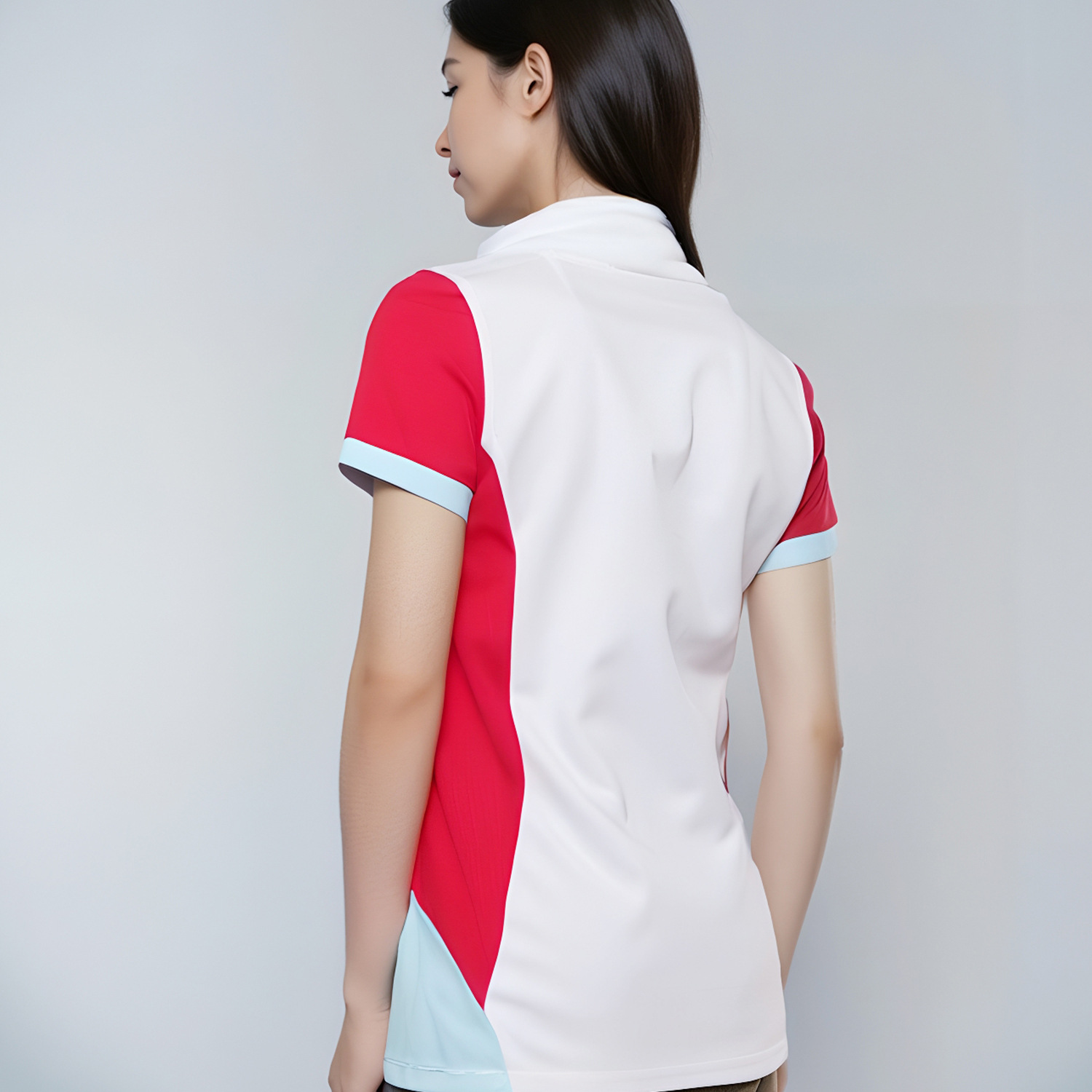 호스웨어 여성용 스탠드 칼라 래글런 반팔 셔츠 여성용  - Summer Equestrian Clothing 리뷰 및 가격
