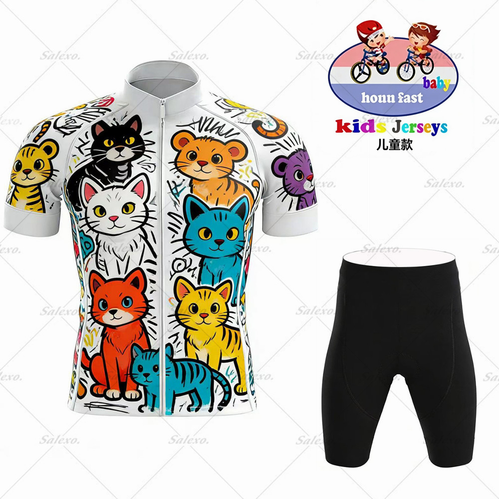 베이비 2026 어린이 사이클링 저지 세트 소년 소녀  - Summer Clothing Kids Sale 리뷰 및 가격