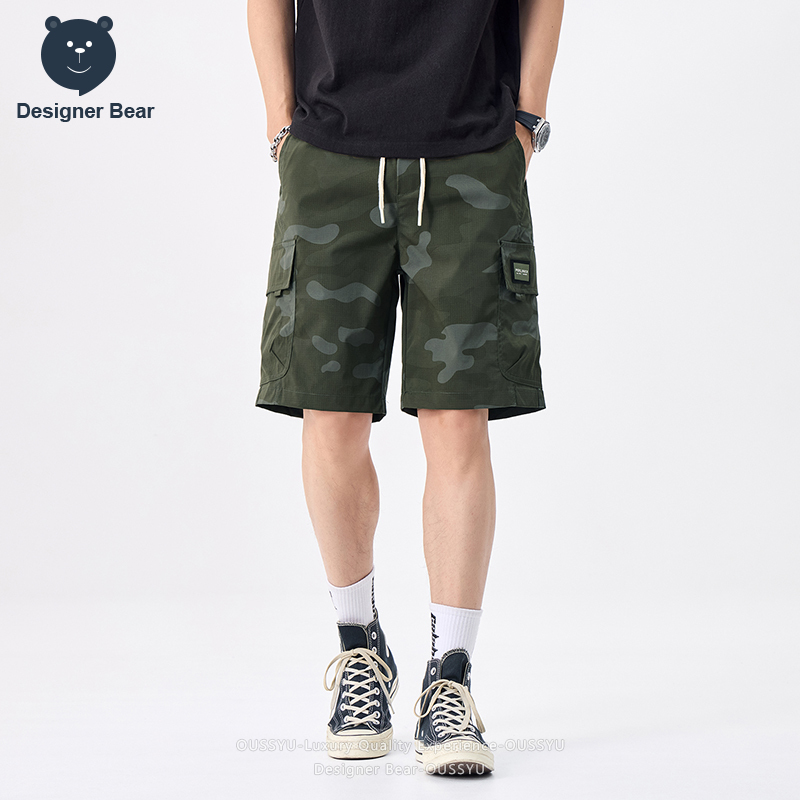 브랜드 의류 여름 카고 카모 반바지 남성 멀티 포켓 배 - Summer Clothing Brands Men 리뷰 및 가격