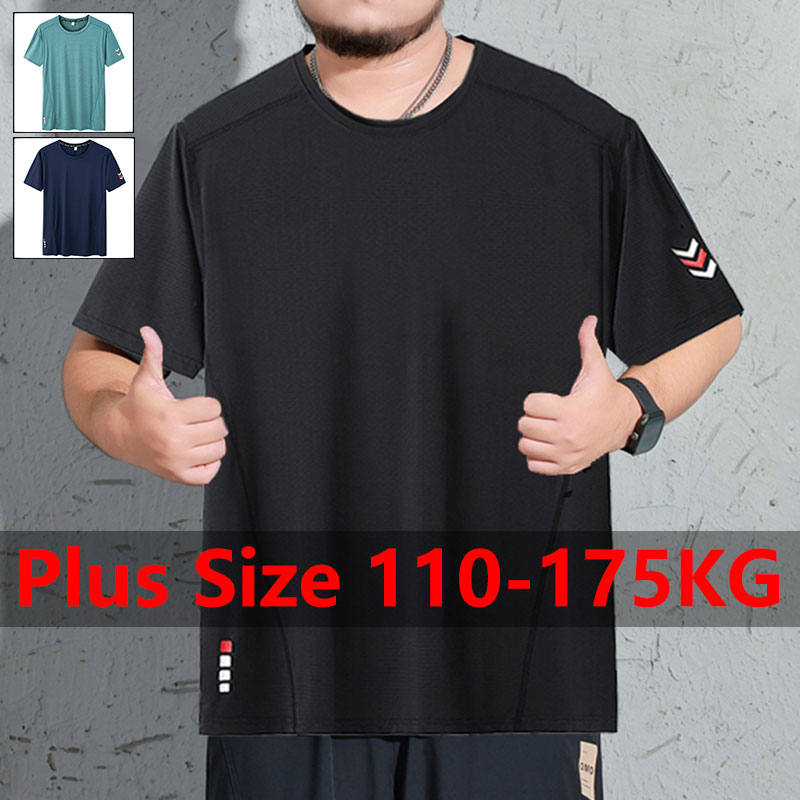 남성용 플러스 사이즈 티셔츠 5XL 6XL 7XL 11 - Summer Clothing Plus 리뷰 및 가격