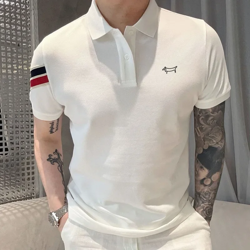 골프 탑 남성 골프웨어 여름 신작 폴로 셔츠 패션 비즈 - Summer Clothing Brands Men 리뷰 및 가격