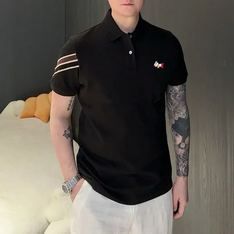 골프 탑 남성 골프웨어 여름 신작 폴로 셔츠 패션 비즈 - Summer Clothing Brands Men 리뷰 및 가격