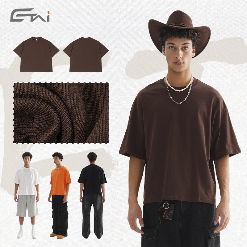 여름 남성 의류 핏 반팔 오버사이즈 넥 티셔츠 드롭숄더 - Summer Clothing Pakistan 리뷰 및 가격
