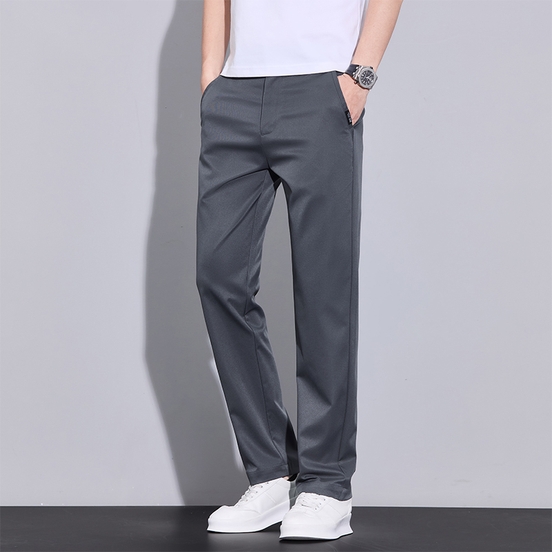 여름 얇은 남성 캐주얼 바지 트윌 원단 신축성 허리 비 - Summer Clothing Brands Men 리뷰 및 가격