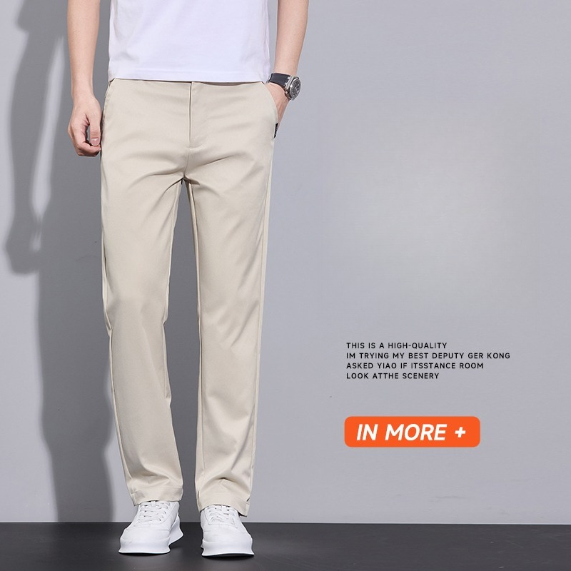 여름 얇은 남성 캐주얼 바지 트윌 원단 신축성 허리 비 - Summer Clothing Brands Men 리뷰 및 가격