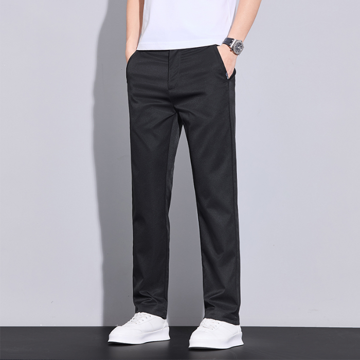 여름 얇은 남성 캐주얼 바지 트윌 원단 신축성 허리 비 - Summer Clothing Brands Men 리뷰 및 가격