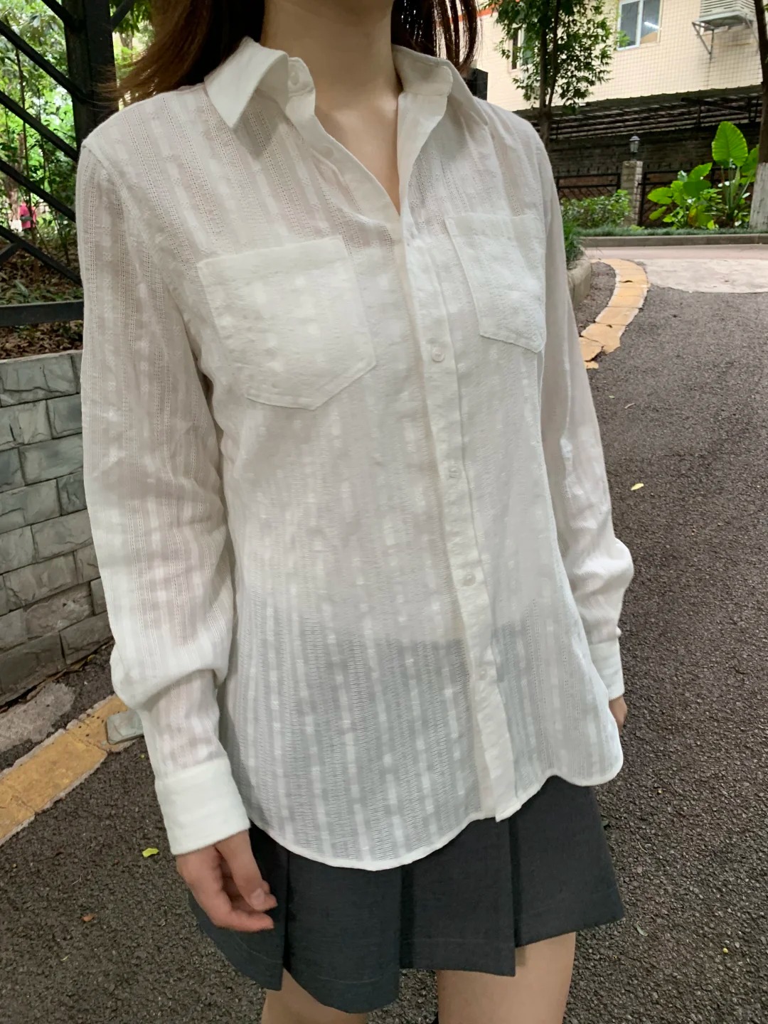 린넨 코튼 칼라 버튼 블라우스 티셔츠 여성 슬림 캐주얼 - Crop Blouse Linen 리뷰 및 가격