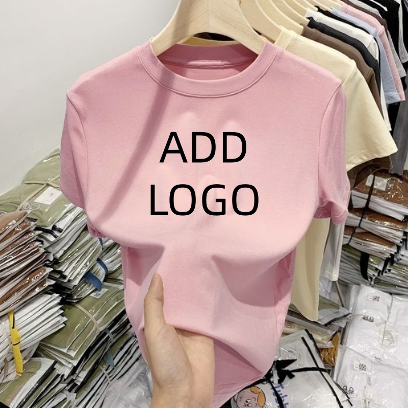 맞춤형 도매 코튼 여성용 티셔츠 O 넥 섹시한 오피스  - Summer Clothing Wholesale 리뷰 및 가격