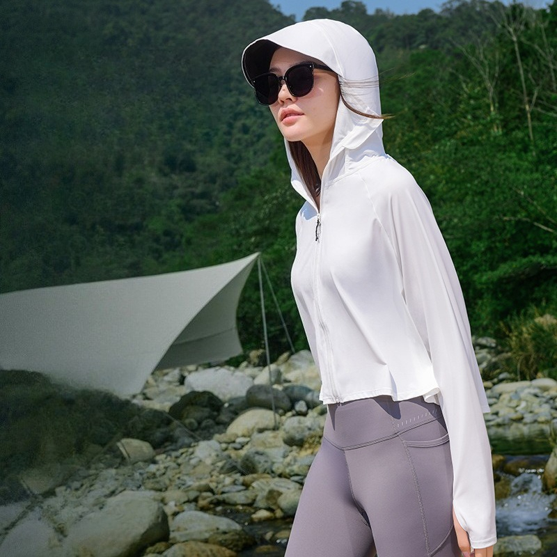 여름 러닝 보호복 얇은 커플 스포츠 레저 자외선 차단  - Summer Clothing Plus 리뷰 및 가격