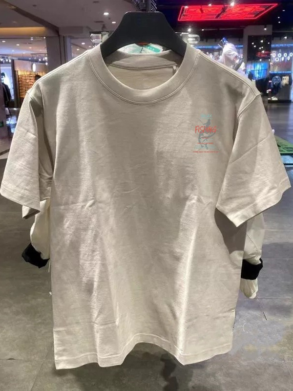 루즈핏 퓨어 코튼 반팔 티셔츠 남성과 여성용 여름 프린 - Summer Clothing Outlet 리뷰 및 가격