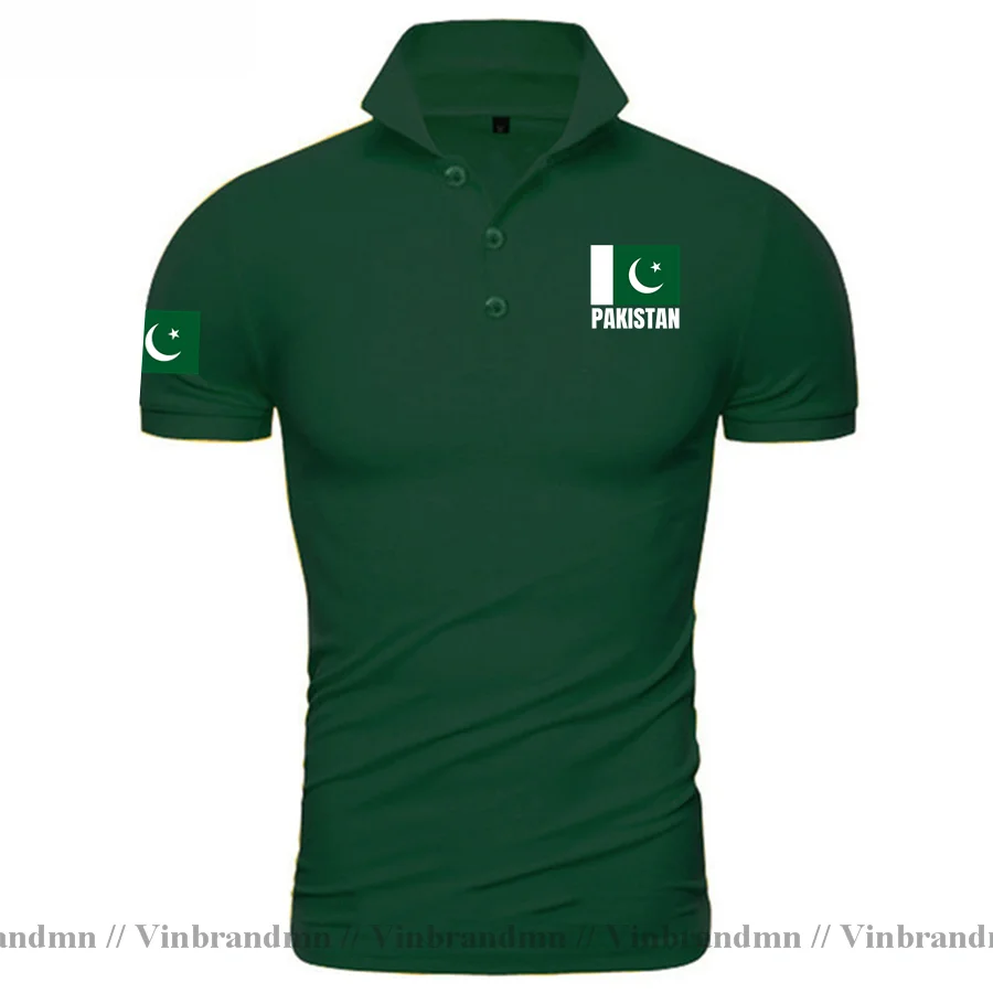 파키스탄 폴로 셔츠 파키스탄 국기 디자인 여름 슬림 피 - Summer Clothing Pakistan 리뷰 및 가격