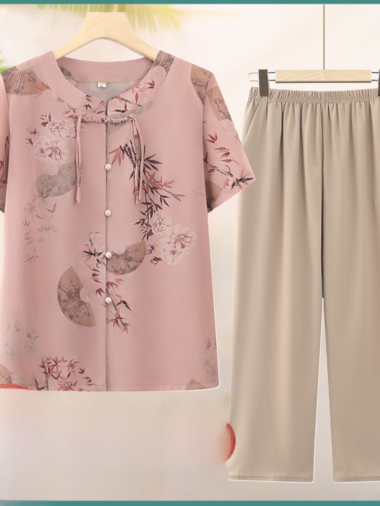 중년 및 노년 여성 여름 의류를 위한 세련된 반팔 투피 - Summer Clothing For Women Over 60 리뷰 및 가격